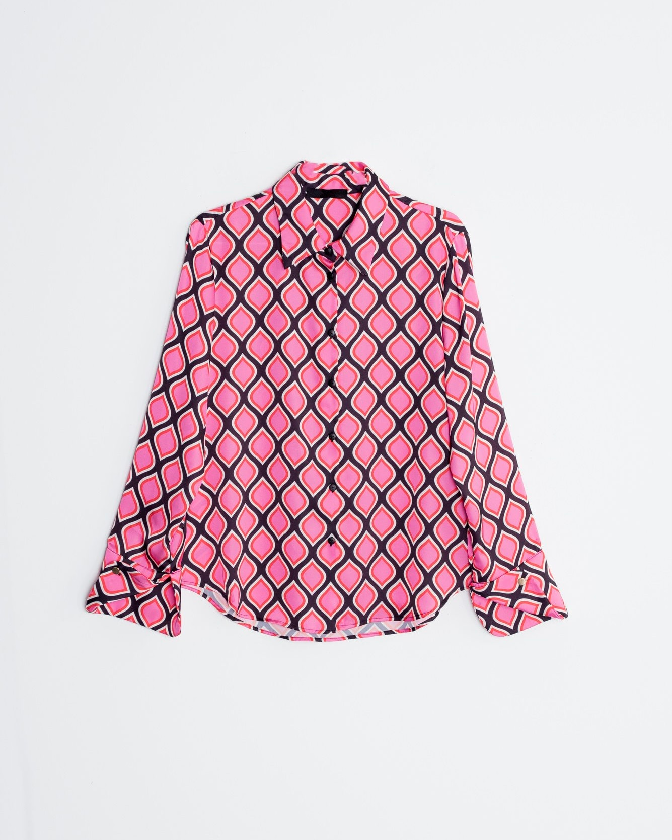 Camicia con stampa geometrica